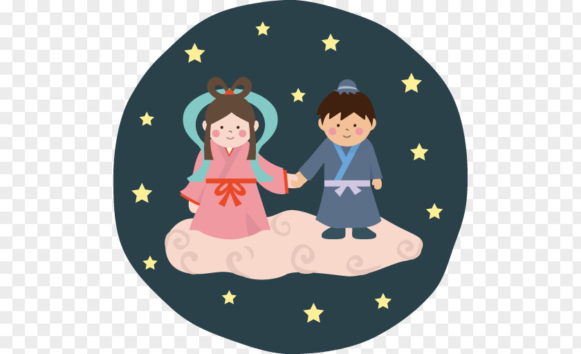 Qixi Festival Tanabata The Cowherd And Weaver Girl Milky Way Japan PNG