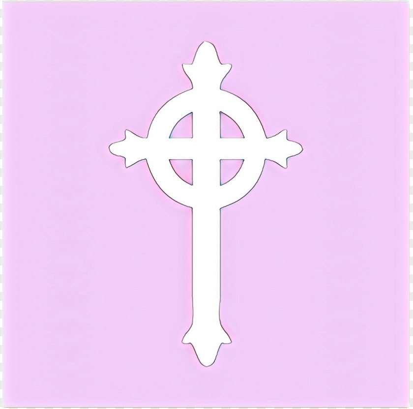 Cross Pattern Pink M PNG