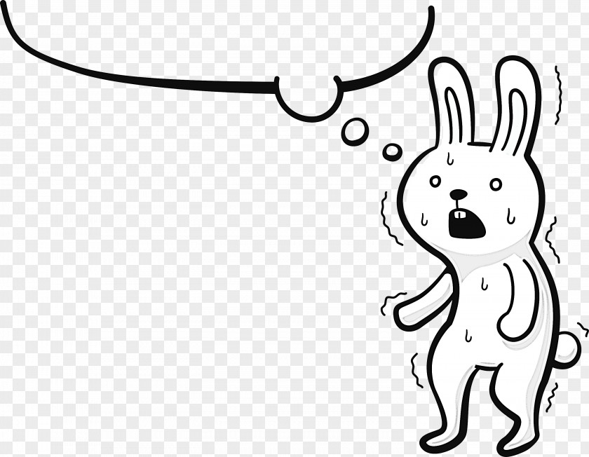 Dog Monochrome / M Whiskers Meter Rabbit PNG