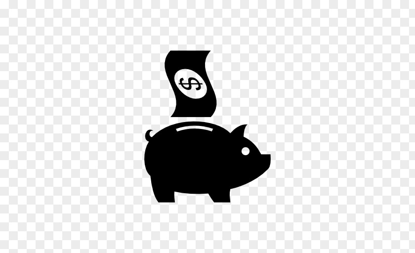 Piggy Bank Saving Coin Money PNG