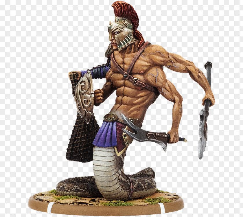 Snake Satanic Miniature Figure Medusa Dungeons & Dragons Gorgon Wargaming PNG