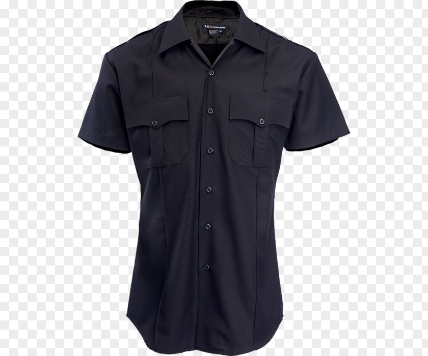 T-shirt Dress Shirt Button Sleeve PNG