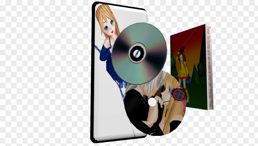 Cd Box Compact Disc Keep Case Optical Packaging MikuMikuDance DVD PNG
