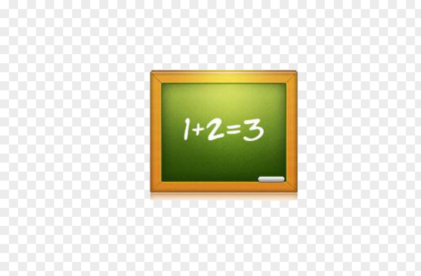 Green Chalkboard Blackboard Icon PNG