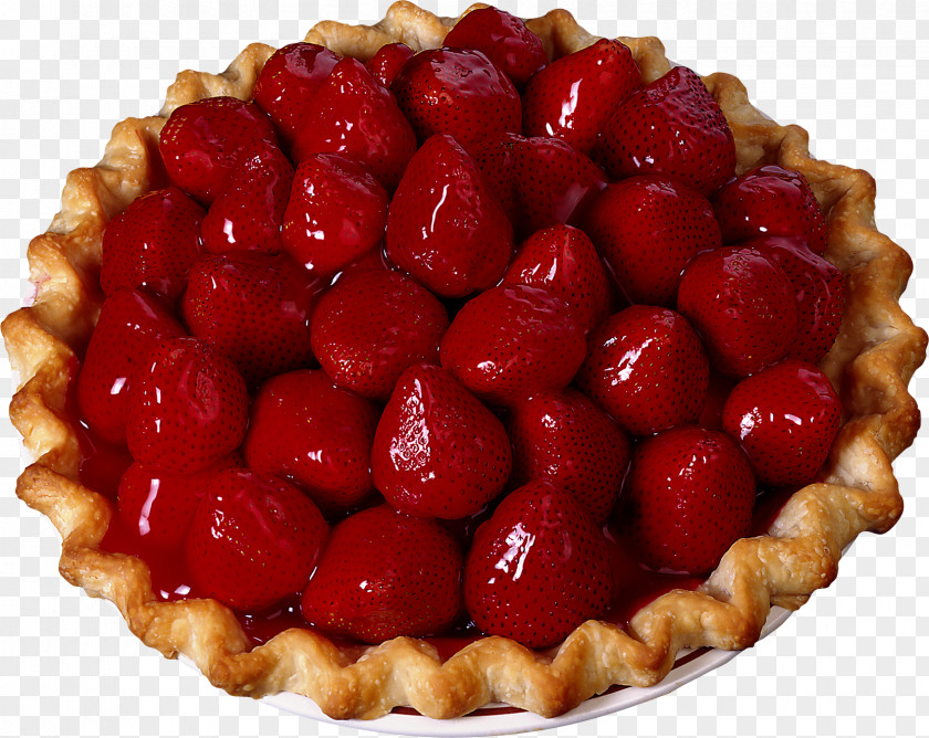 Sew Ice Cream Strawberry Pie Tart PNG