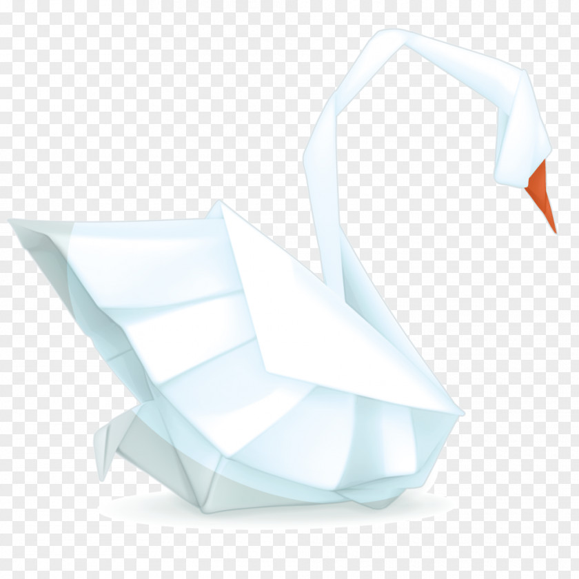 Vector Origami Swan Cygnini Euclidean Download PNG
