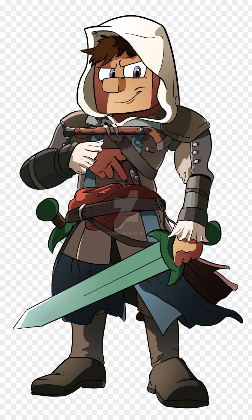 Assassins Creed Minecraft Assassin's III Art Drawing PNG