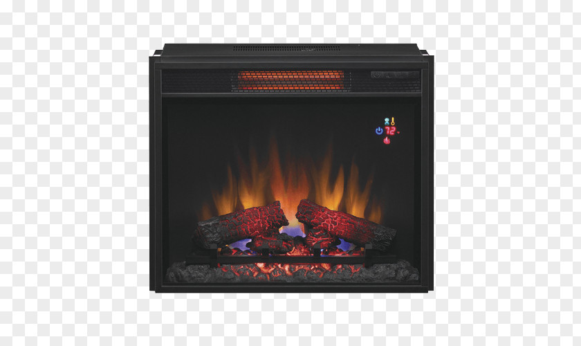 Electric Fire Fireplace Insert Electricity Firebox PNG