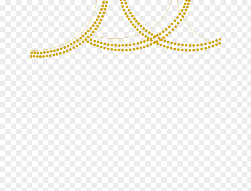 Light Gold Medal Necklace PNG