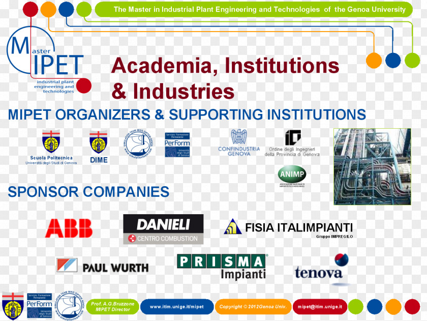 Technology University Of Genoa Organization Engineering Master's Degree PNG