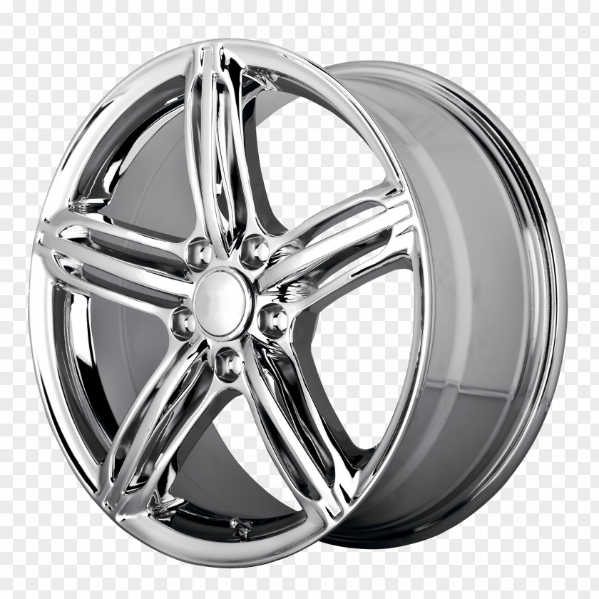 Car Alloy Wheel Chrome Plating Google Spoke OS PNG