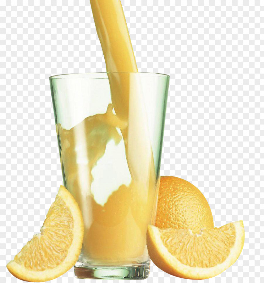 Glass Of Orange Juice Fizzy Drinks Tea Drink PNG