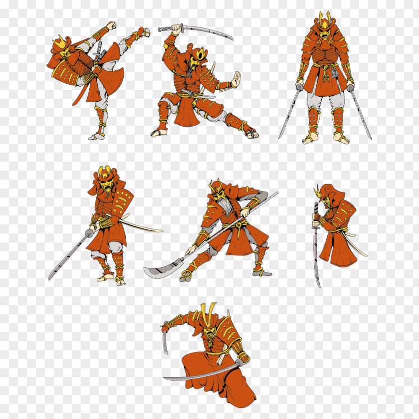 Samurai Japanese Sword Ninja PNG