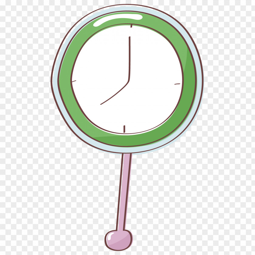 Clcok Banner Clock Product Design File Format PNG