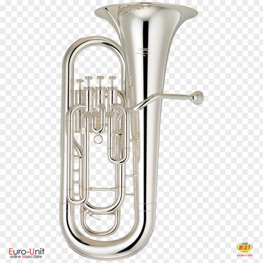 Metal Tuba Euphonium Yamaha Corporation Brass Instruments Baritone Horn Piston Valve PNG