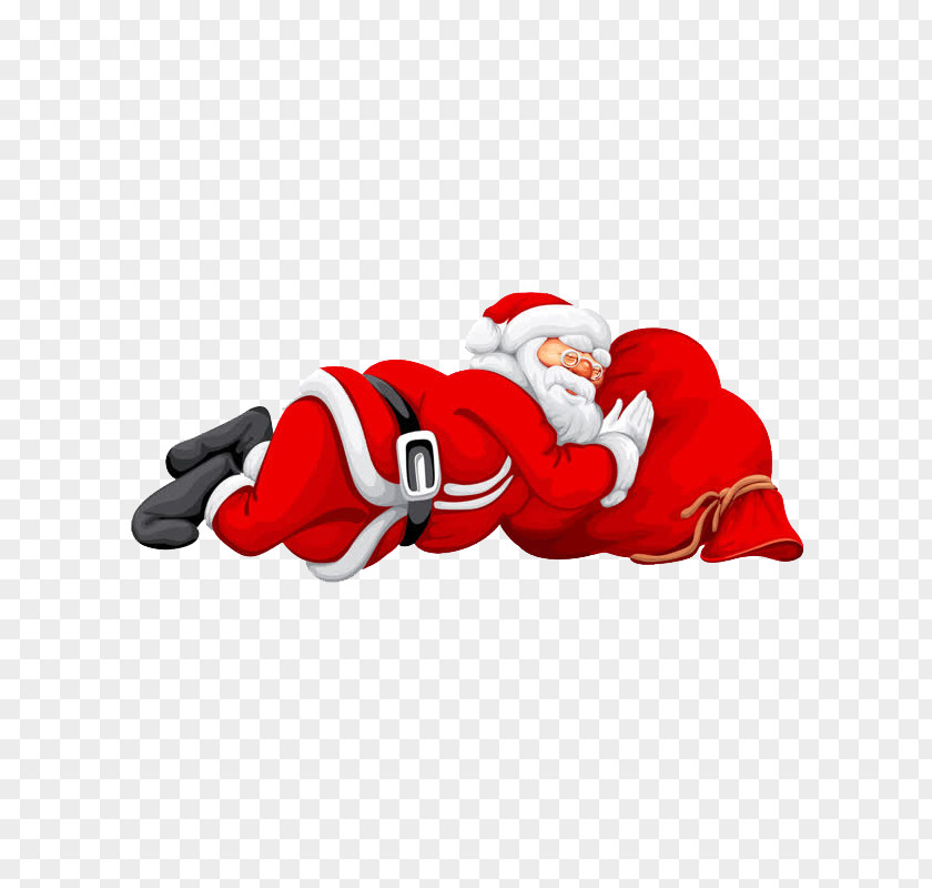 Santa Claus Christmas Card Wish Greeting PNG