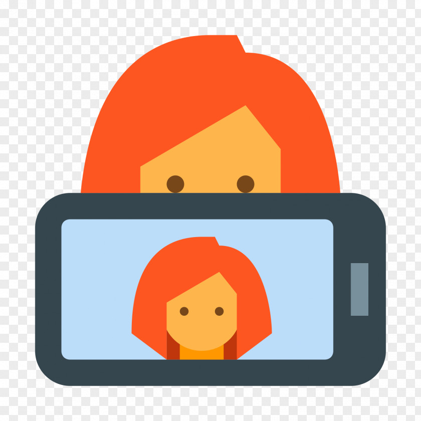 Selfie Icon Design PNG