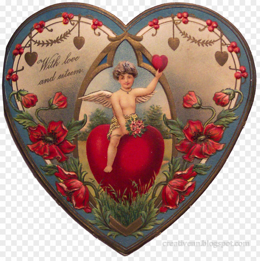 Valentines Victorian Era Valentine's Day Greeting & Note Cards Heart Ephemera PNG