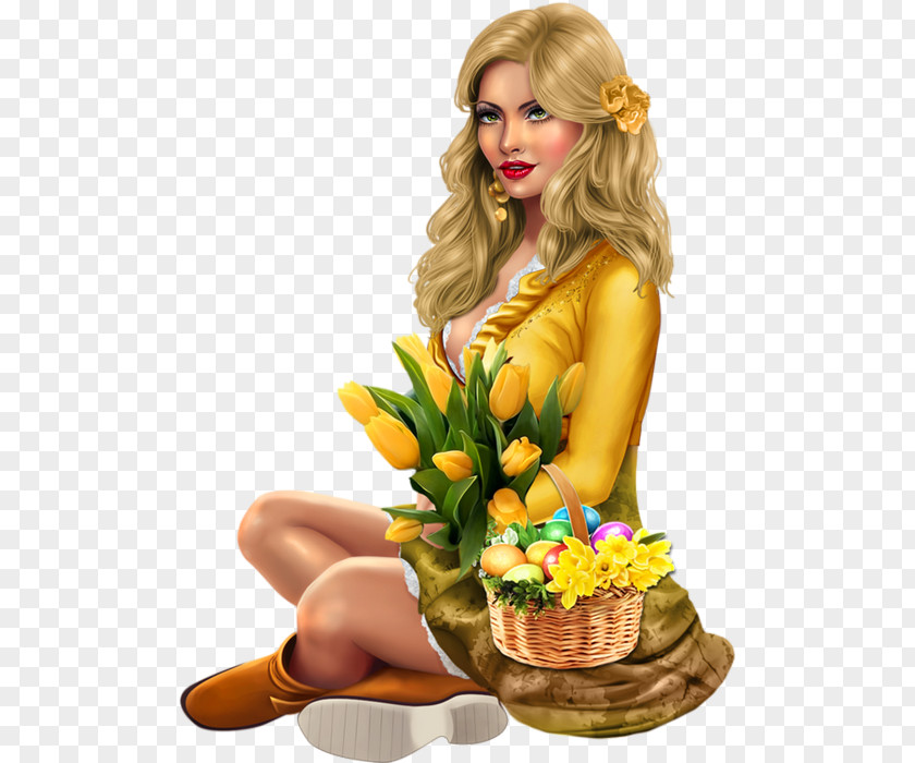 Woman Julie Bell Easter PNG