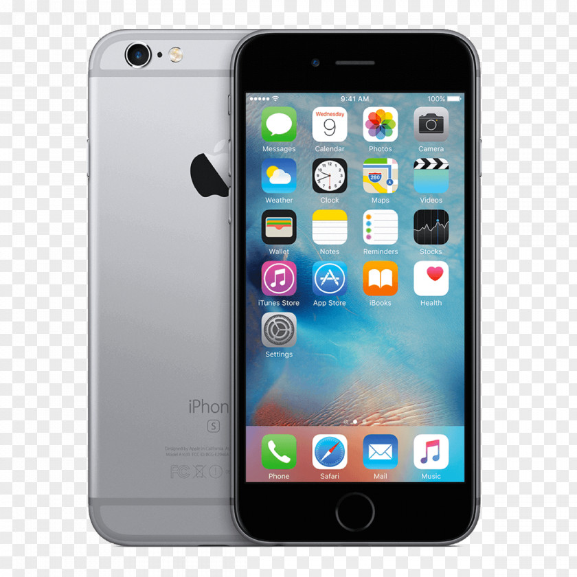 Apple IPhone 6s Plus Space Grey 4G PNG