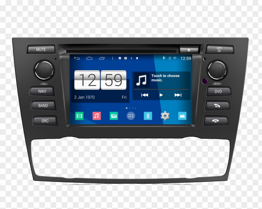 Car GPS Navigation Systems Vehicle Audio Automotive Head Unit DVD Player PNG