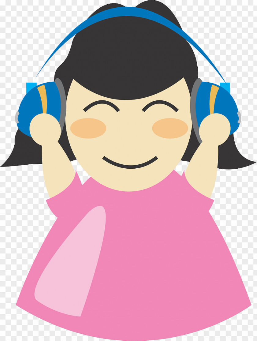 Cartoon Headphones Clip Art PNG