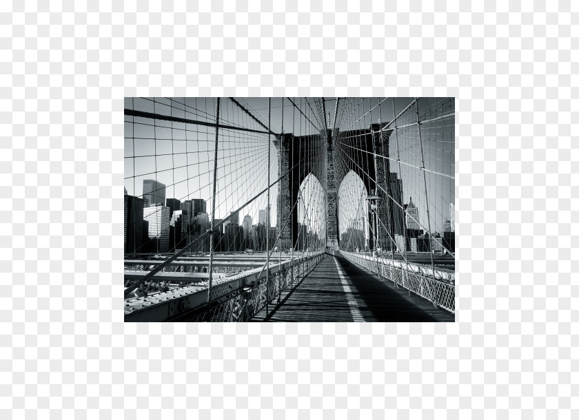 Design Brooklyn Bridge Mural Wall Decal Paper Wallpaper PNG