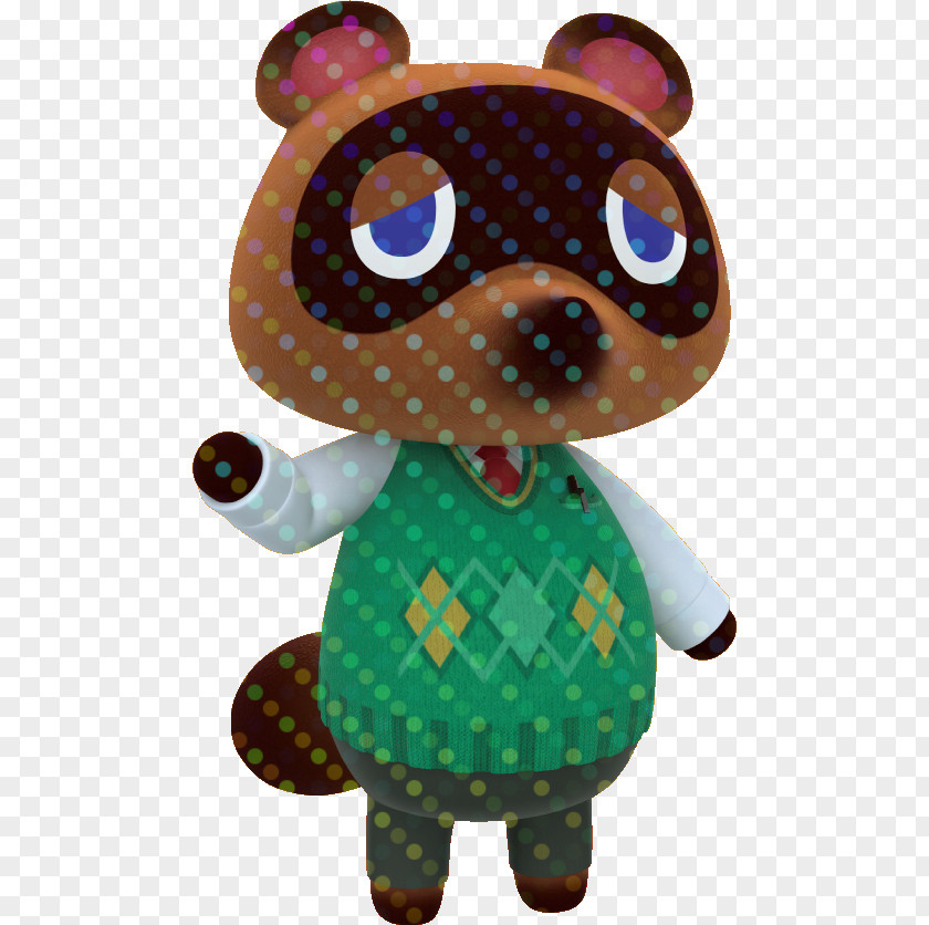 Nintendo Animal Crossing: New Leaf Amiibo Festival Tom Nook Happy Home Designer Wild World PNG