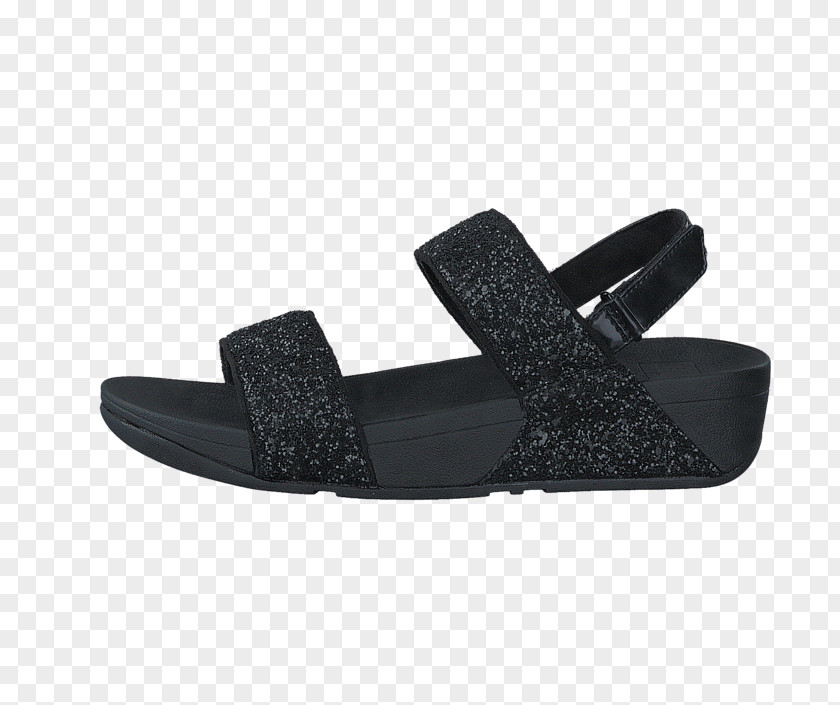 Sparkly Black Flat Shoes For Women Product Design Shoe Sandal Slide PNG