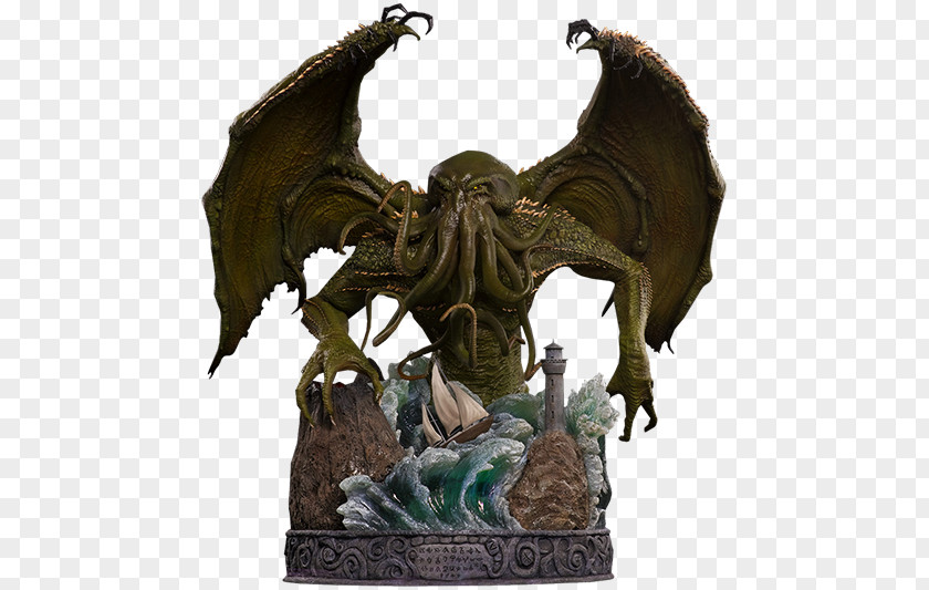 The Call Of Cthulhu Statue Mythos Action & Toy Figures PNG