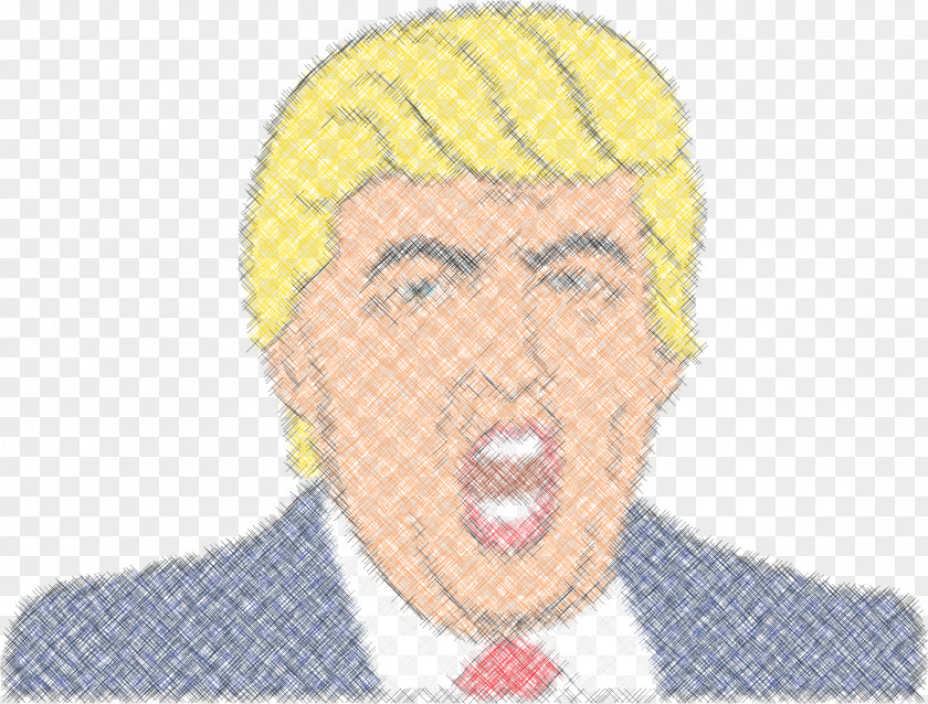 Donald Trump Cartoon United States Celebrity Drawing PNG