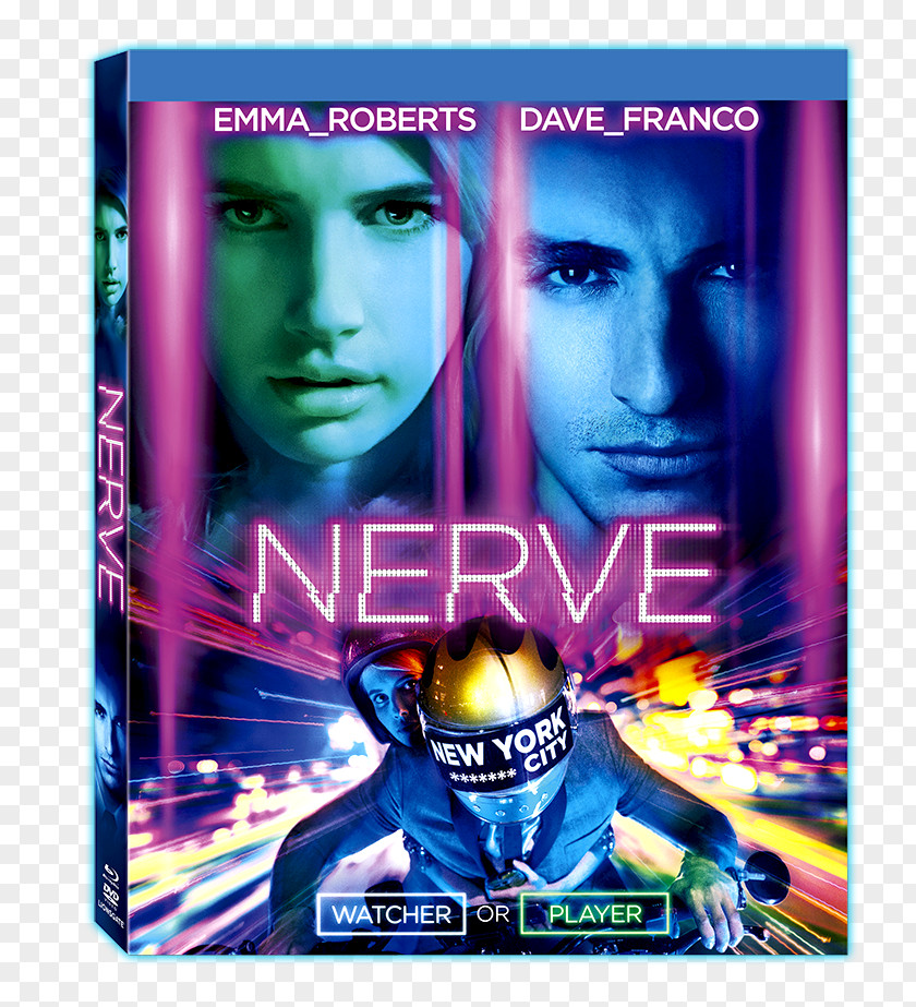 Emma Roberts Dave Franco Nerve Blu-ray Disc Ultra HD PNG