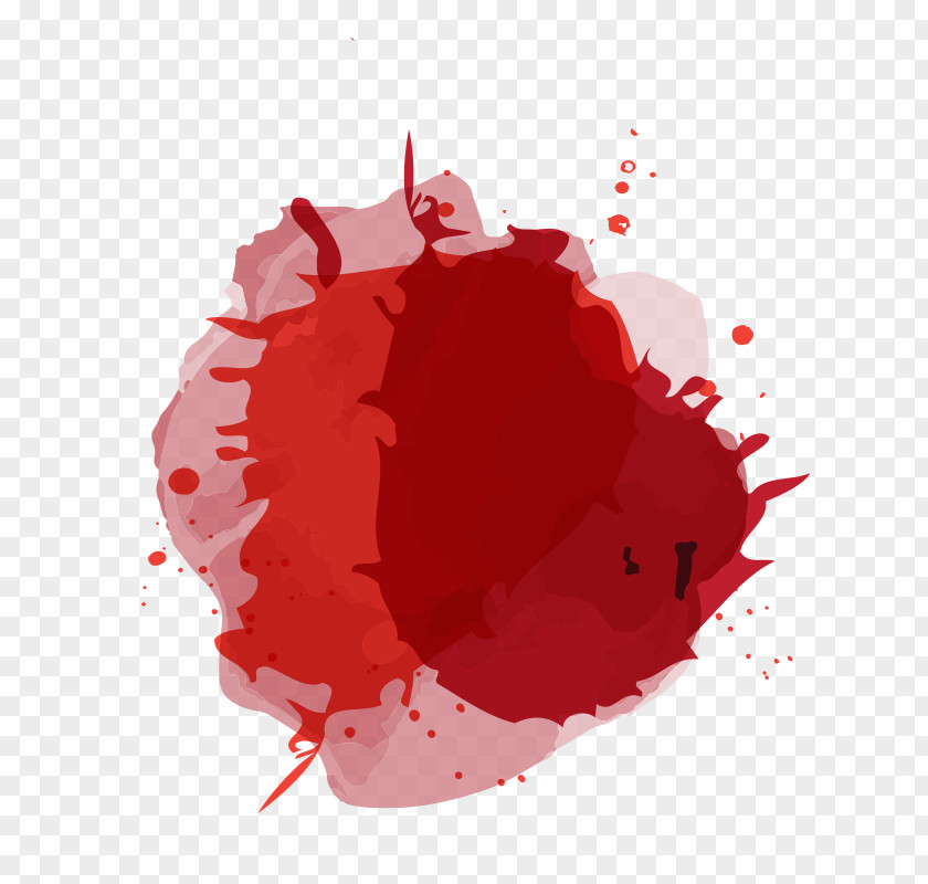 Material Red Dots Free Vector Ink Download PNG