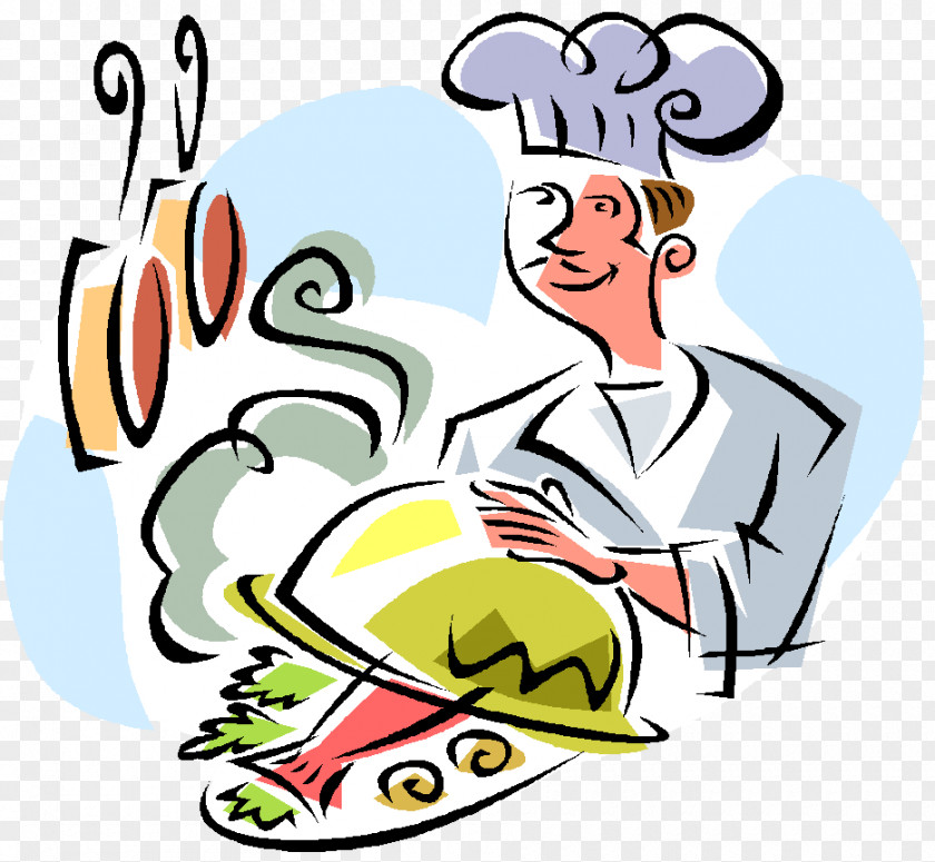 Vector Chef Hat Cartoon Cooking Clip Art PNG