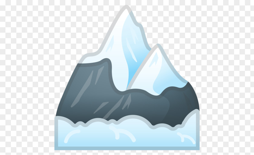 Cartoon Snow Mountain Emojipedia Noto Fonts Symbol PNG