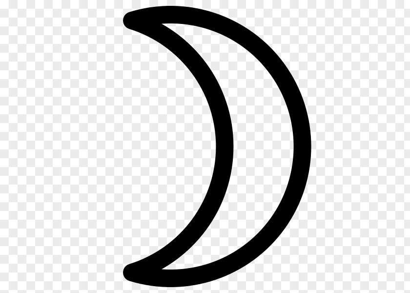 Crescent Astrological Sign Astronomical Symbols Moon PNG