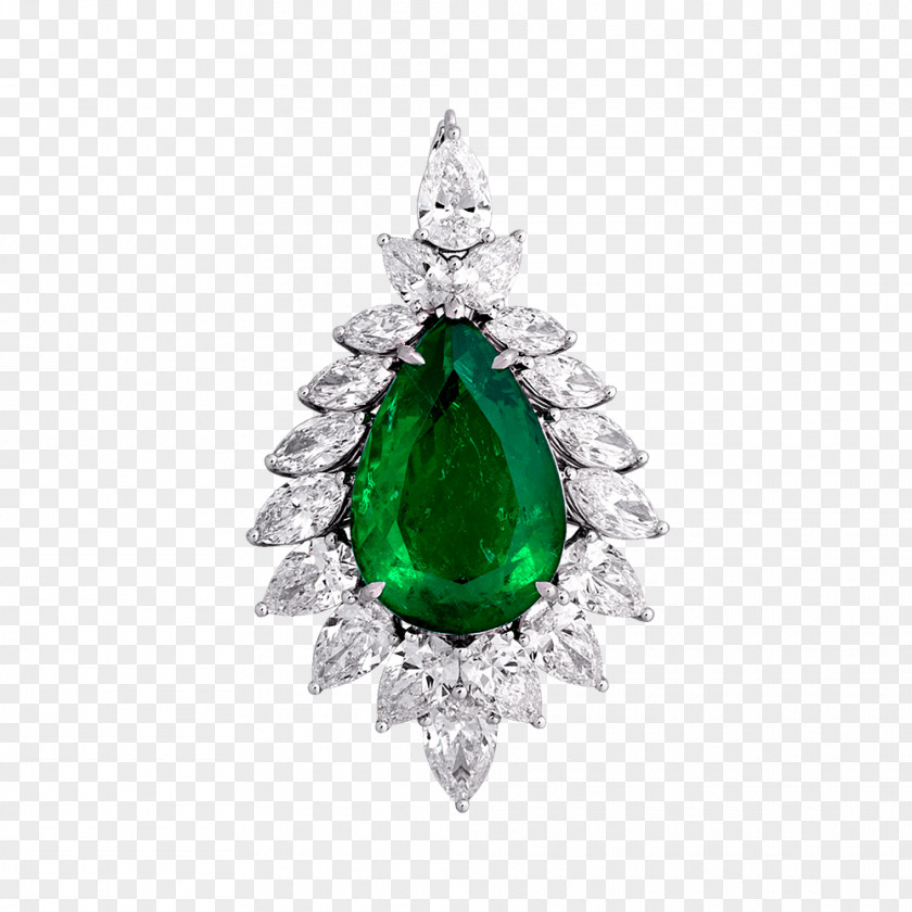 Emerald Jewellery Charms & Pendants Laofengxiang Jewellers Brooch PNG