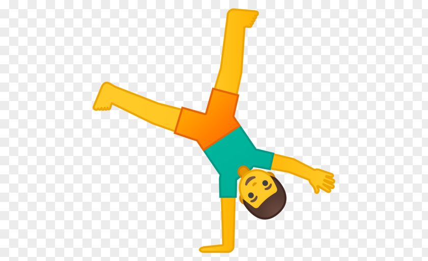 Emoji Emojipedia Gymnastics Cartwheel Person PNG