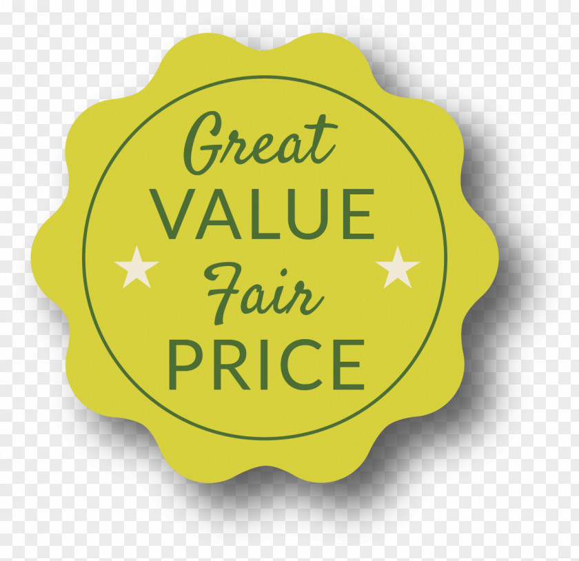 Great Value Yellow Canvas Logo Textile PNG