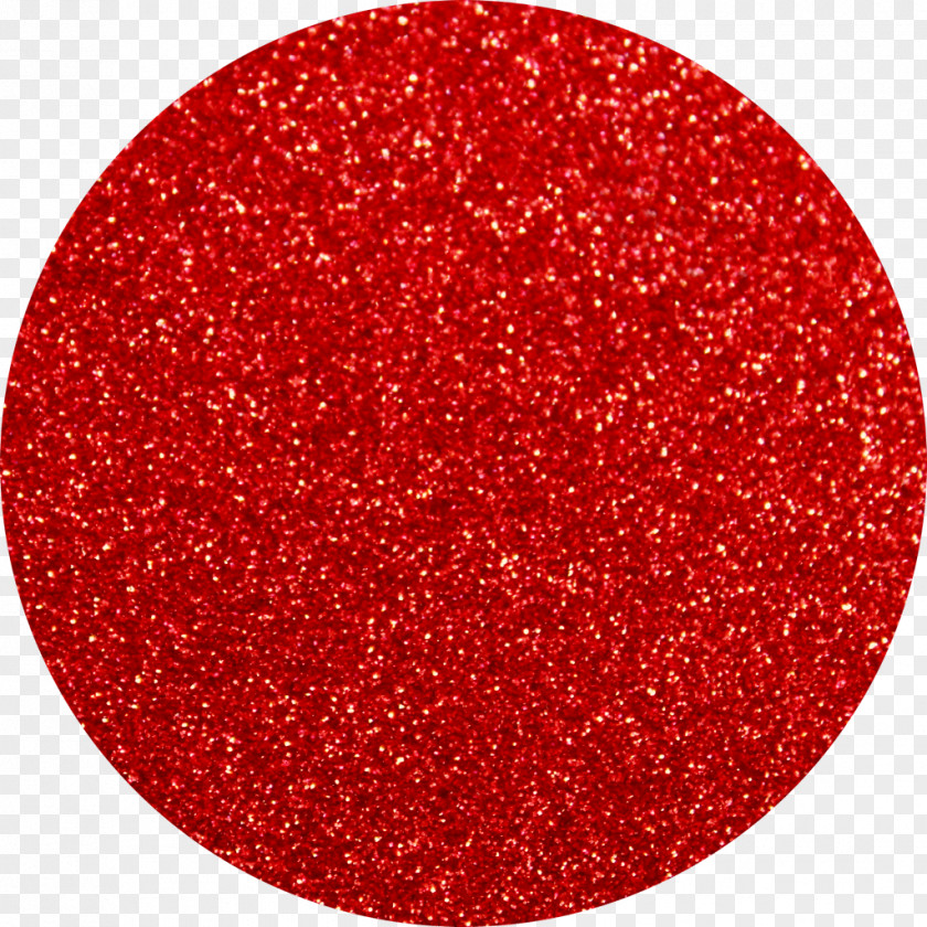 Nail Polish Glitter Red Color Pigment PNG