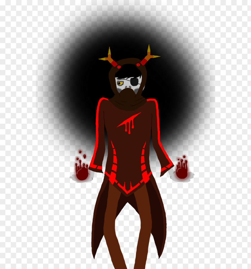 BORED Drawing Cartoon Blood Demon PNG