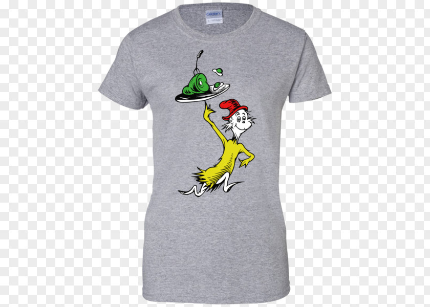 Dr Seuss T-shirt Hoodie Adidas Gildan Activewear Sleeve PNG