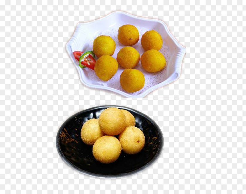 Fried Sweet Potato Balls Meatball Fish Ball Croquette Arancini PNG