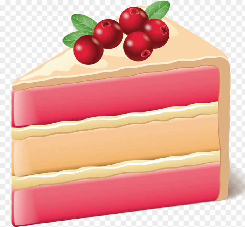 Fruit Cake Fruitcake Birthday Dessert PNG