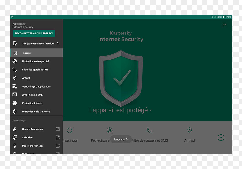 Key Kaspersky Internet Security Lab PURE Anti-Virus PNG