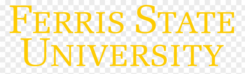 Line Ferris State University Logo Brand Estate Planning Font PNG