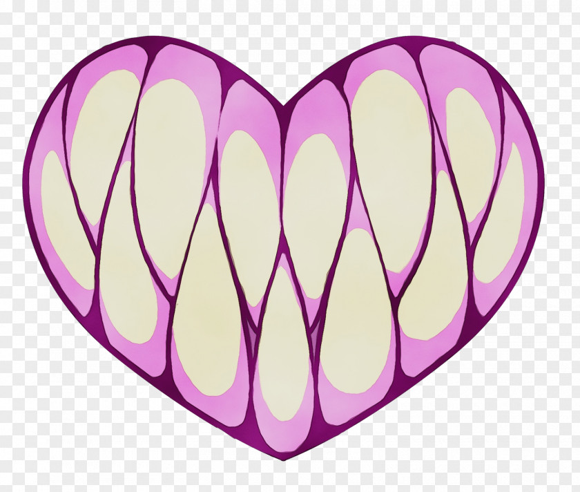 Petal Magenta Art Heart PNG