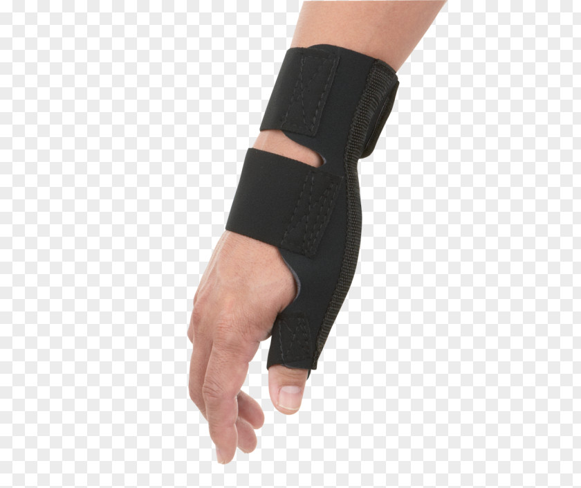 Spica Splint De Quervain Syndrome Breg, Inc. Wrist Brace PNG
