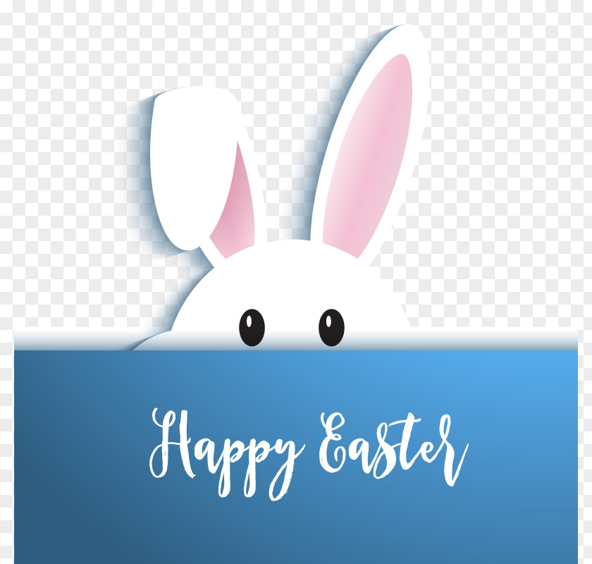 Vector Easter Bunny Rabbit Clip Art PNG