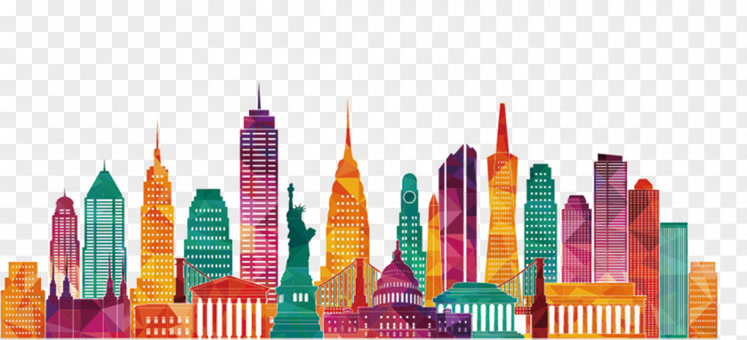 Colorful City Ideanco Abu Dhabi New York Job GREedge PNG